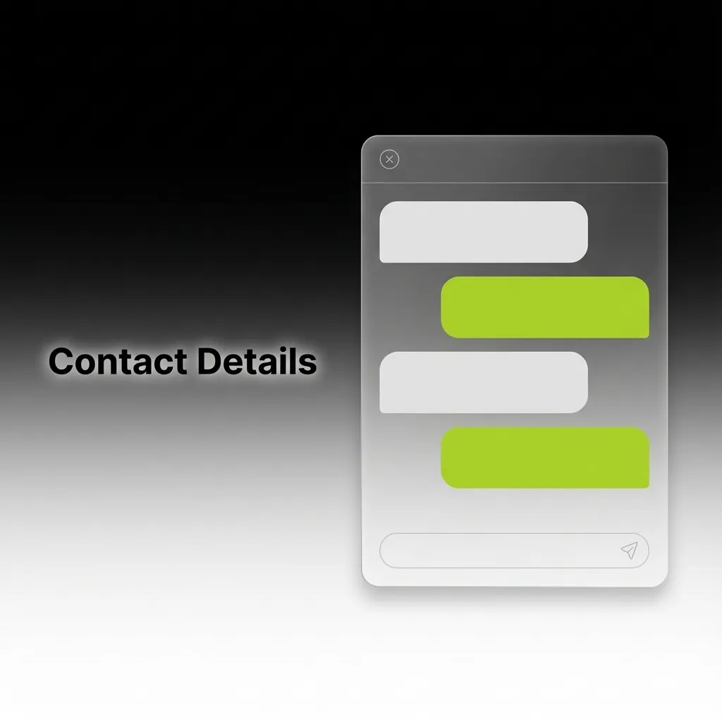 Contact details section showing 24/7 live chat, support email, social channels, and help centre options for customers