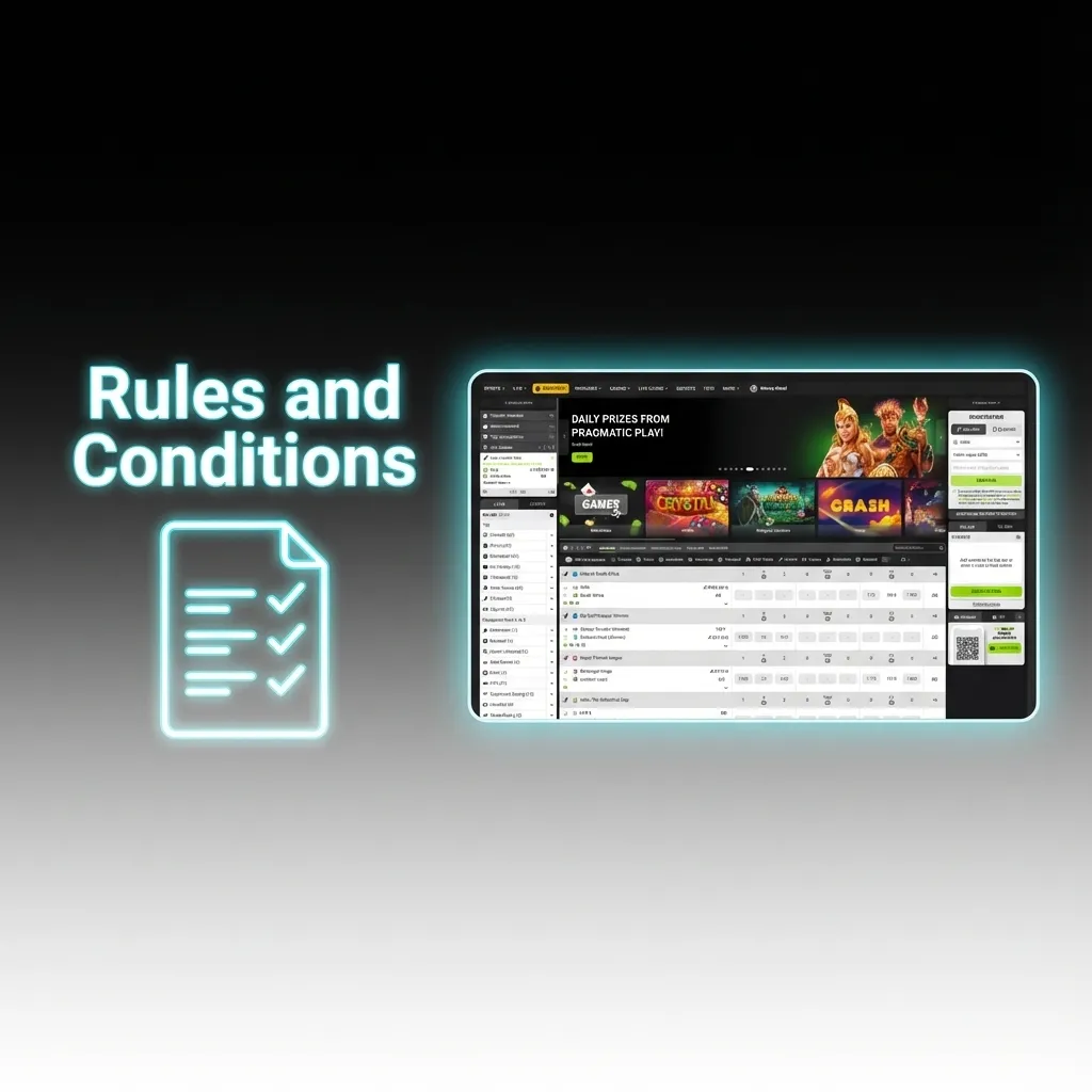 Illustration of WinWin betting rules in Bangladesh, highlighting age limit, one account policy, KYC, and bonus terms.